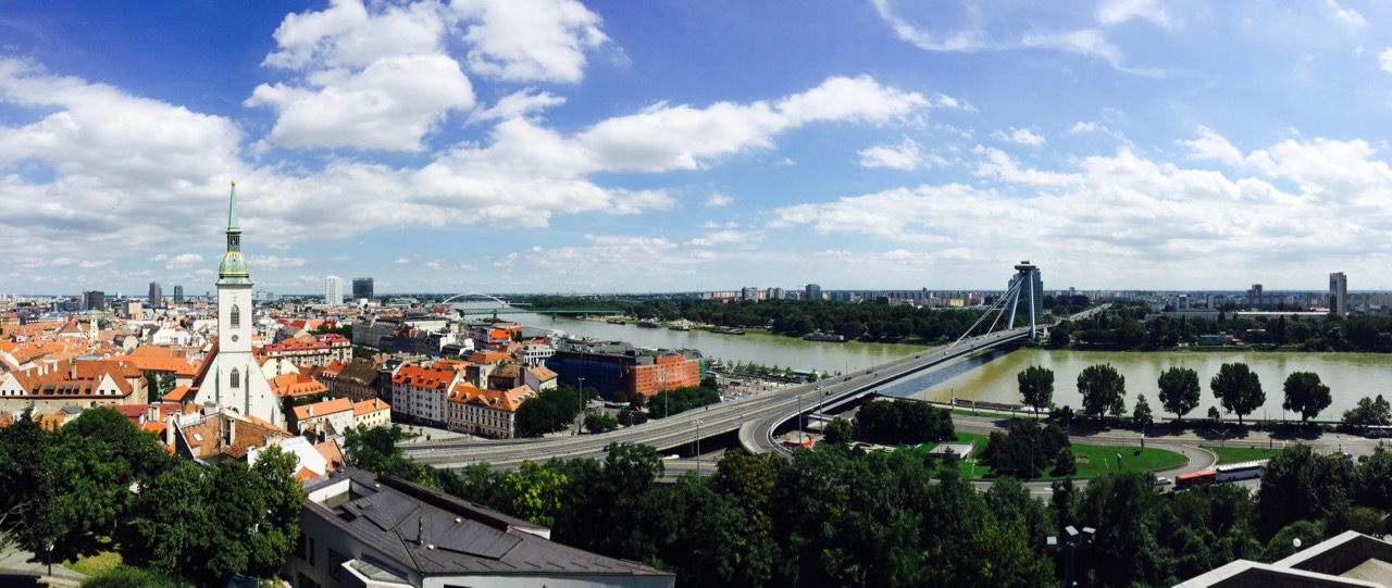 View from Pressburg Castle